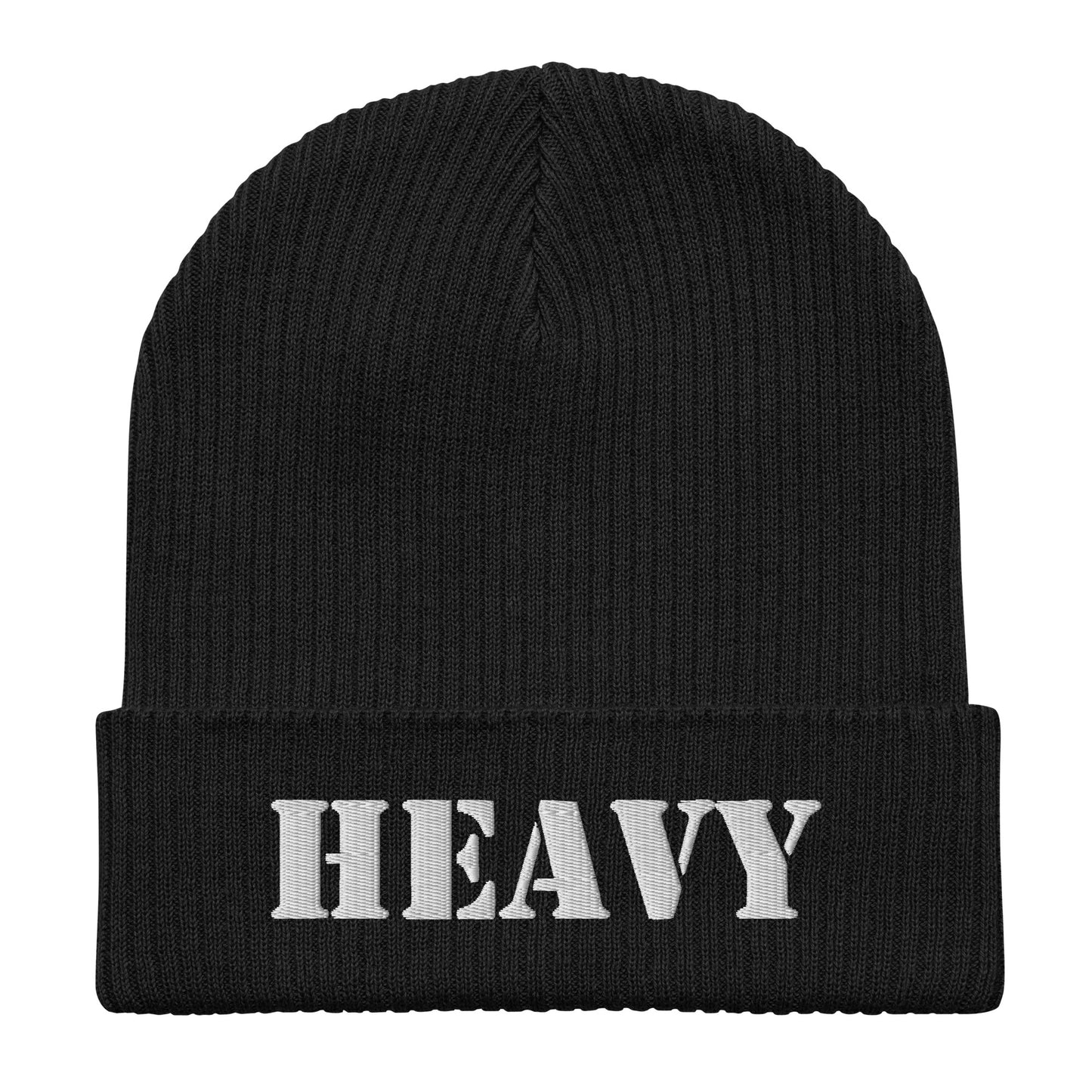 Heavy Organic ribbed beanie