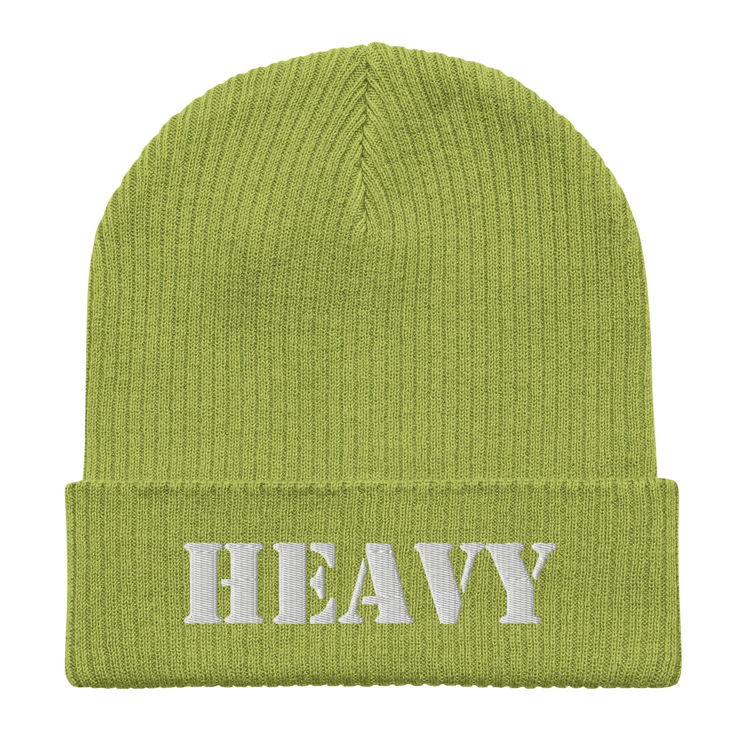 Heavy Organic ribbed beanie