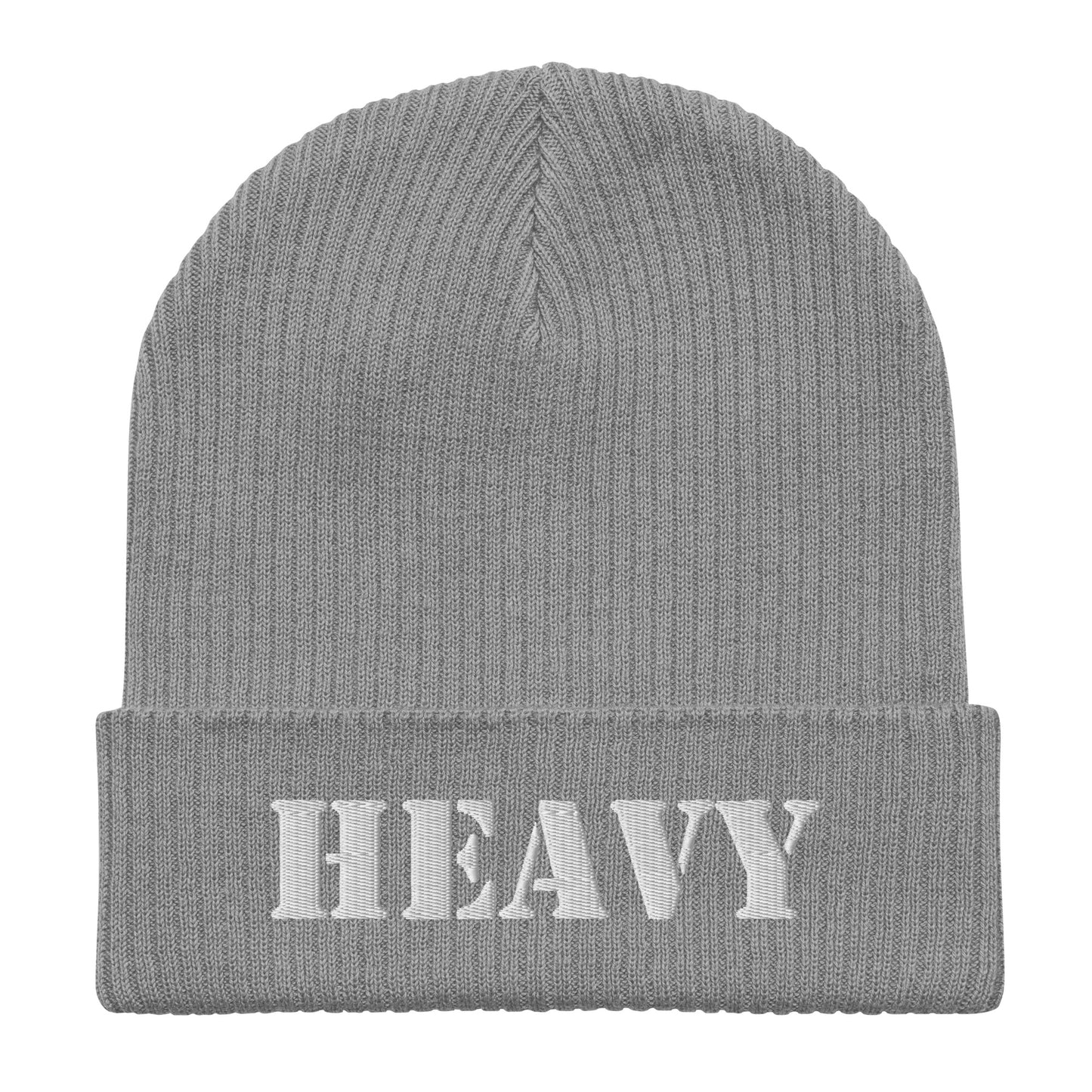 Heavy Organic ribbed beanie