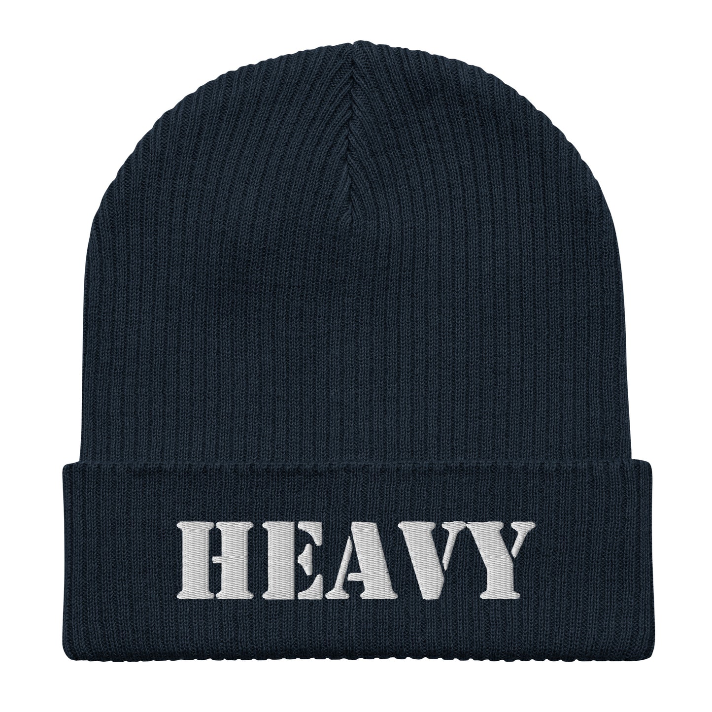 Heavy Organic ribbed beanie