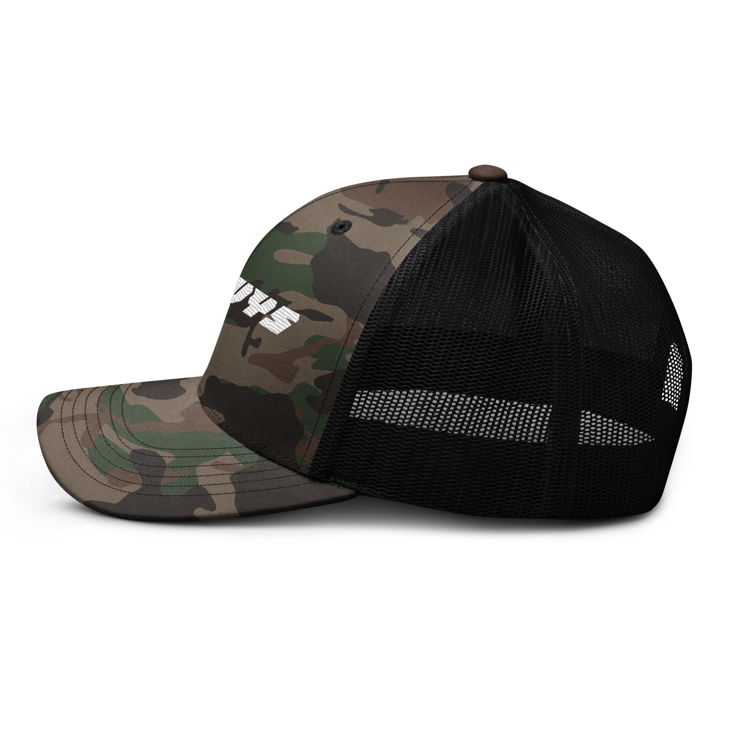 Heavy Camouflage trucker Crown
