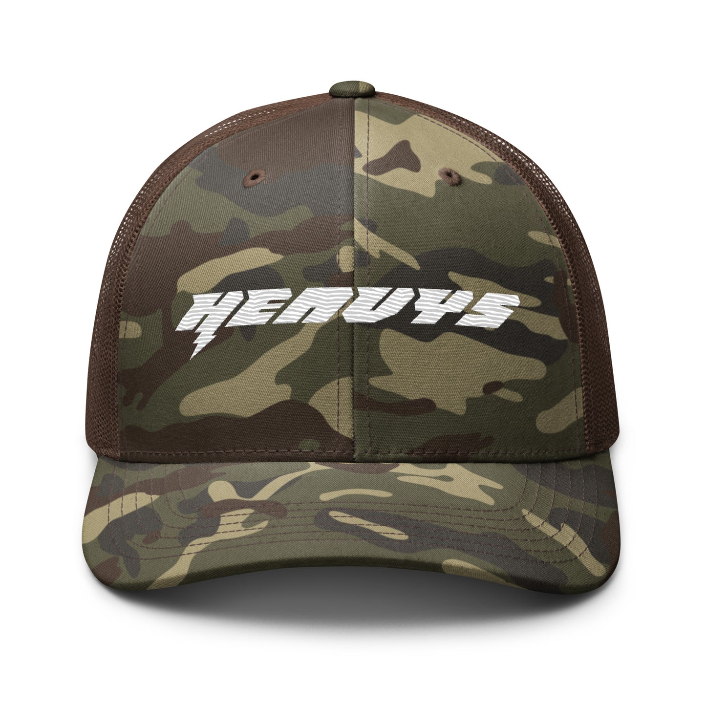 Heavy Camouflage trucker Crown